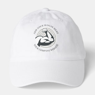 Your Business Logo Modern Employees Custom Hat