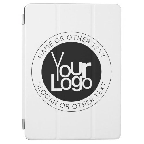 Your Business  Logo  Modern Simple Editable Text iPad Air Cover