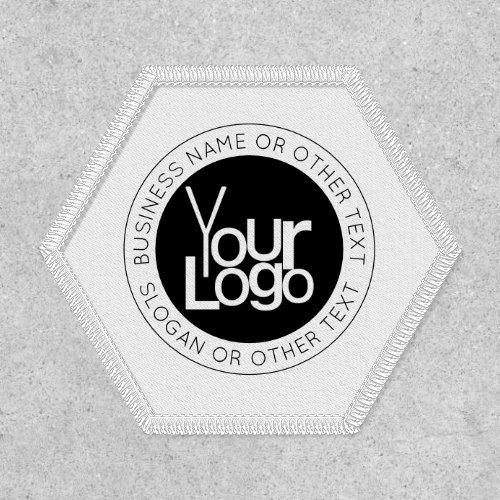 Your Business  Logo  Modern Simple Editable Text Patch