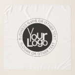 Your Business  Logo & Modern Simple Editable Text Scarf<br><div class="desc">Customizable design with your own business logo or any other design you choose,  edit as you like!</div>