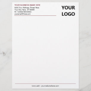 Your Business Logo Name Address Office Letterhead