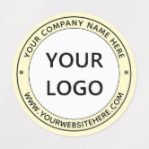 Your Logo Business Round Color Labels