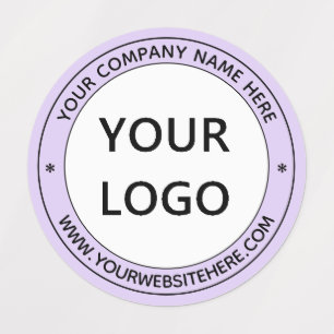 Your Business Logo Name Website Stamp Labels