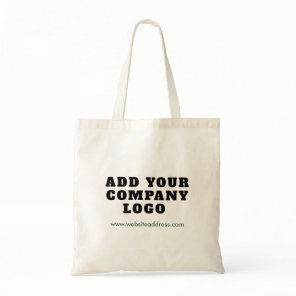 Your Business Logo New Employees Swag Custom Tote Bag