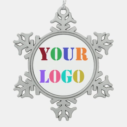 Your Business Logo Office Christmas Ornament Gift