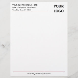 Your Business Logo Office Professional Letterhead