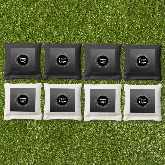 Your Business Logo or Design & Editable Text Cornhole Bags (Set)