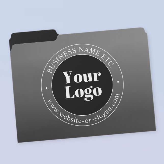 Your Business Logo or Design & Editable Text File Folder (Creator Uploaded)