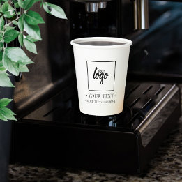 Your Business Logo Personalized Paper Cups