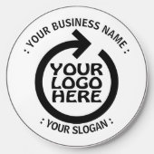 Your Business Logo Personalized Wireless Charger (Front)