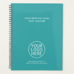 Your Business Logo Plain Corporate Employees 2025 Planner<br><div class="desc">Whether it is for appointments or as a business promotional clients appreciation gift, this planner is perfect to show your business in a positive light. Easily add your company logo, year, business name and address by clicking the "Personalize" button. You can also change the background color to match your corporate...</div>