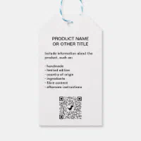 Kraft Custom Printed Retail Hang Tags with String