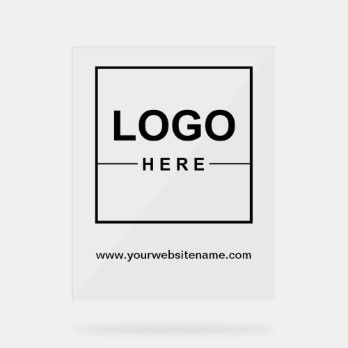 Your Business Logo Professional Acrylic Sign