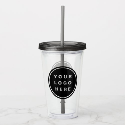 Your Business Logo Promotional Business Company Acrylic Tumbler