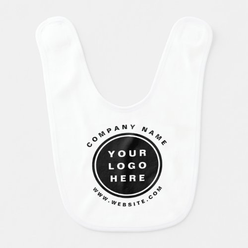 Your Business Logo Promotional Business Company Baby Bib