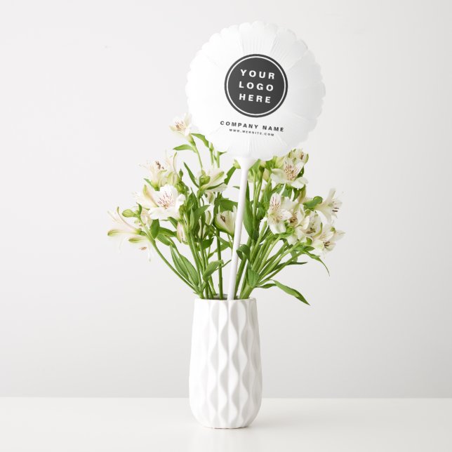 Your Business Logo Promotional Business Company Balloon (Vase)