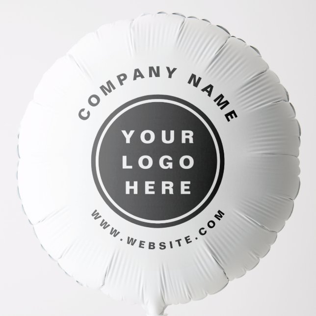 Your Business Logo Promotional Business Company Balloon (Front)