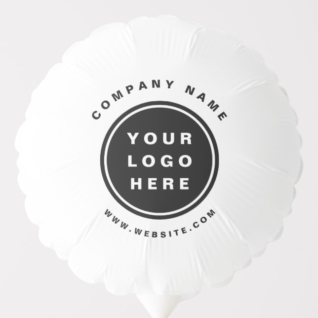 Your Business Logo Promotional Business Company Balloon (Front)