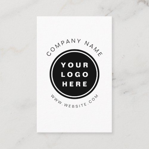 Your Business Logo Promotional Business Company Business Card