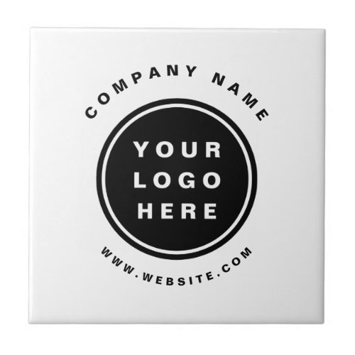 Your Business Logo Promotional Business Company Ceramic Tile