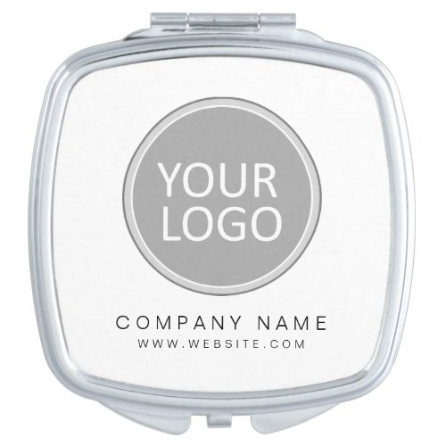 Your Business Logo Promotional Business Company Compact Mirror