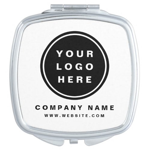 Your Business Logo Promotional Business Company Compact Mirror