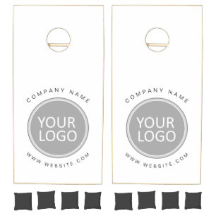 Your Business Logo Promotional Business Company Cornhole Set