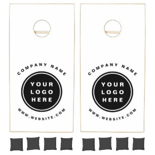 Your Business Logo Promotional Business Company Cornhole Set