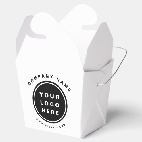 Your Business Logo Promotional Business Company Favor Boxes