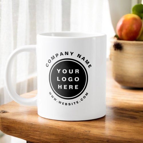 Your Business Logo Promotional Business Company Giant Coffee Mug