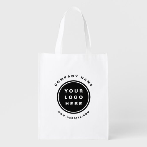 Your Business Logo Promotional Business Company Grocery Bag