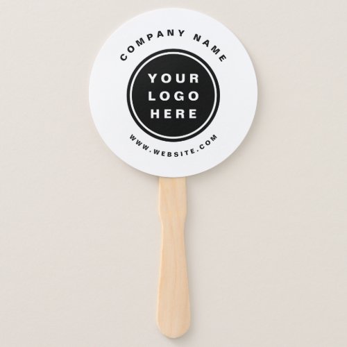 Your Business Logo Promotional Business Company Hand Fan