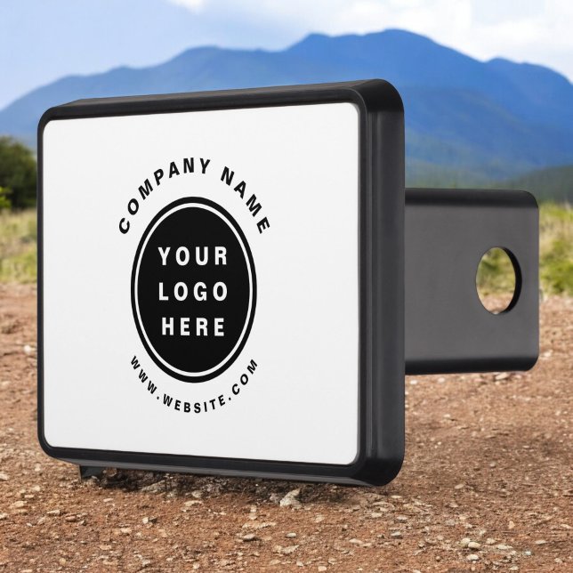 Your Business Logo Promotional Business Company Hitch Cover (Creator Uploaded)