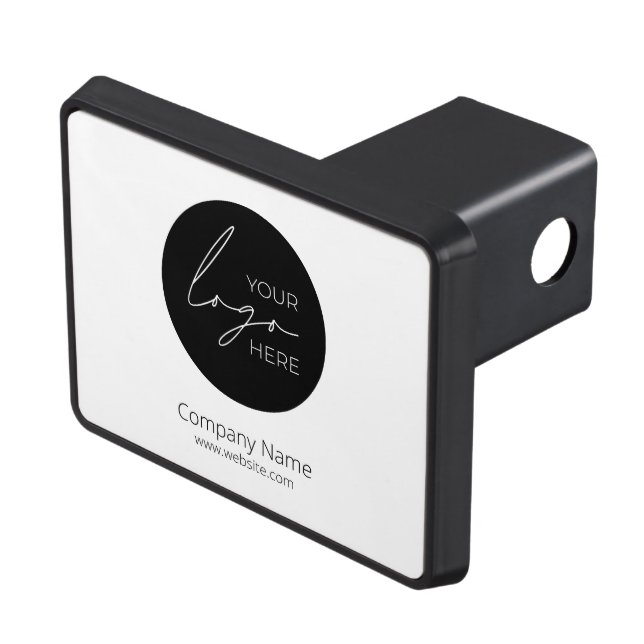 Your Business Logo Promotional Business Company Hitch Cover (Top Right)