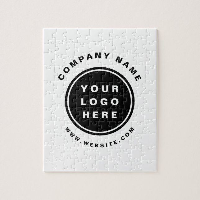 Your Business Logo Promotional Business Company Jigsaw Puzzle (Vertical)