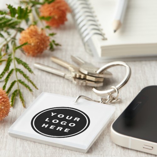 Your Business Logo Promotional Business Company Keychain