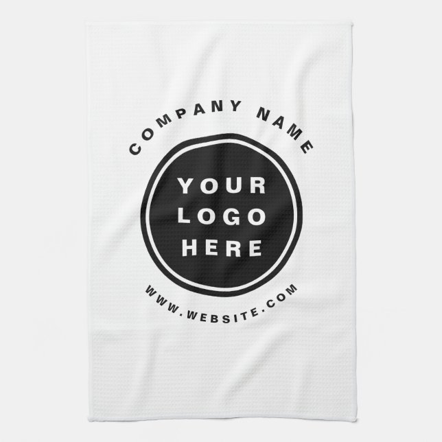 Your Business Logo Promotional Business Company Kitchen Towel (Vertical)