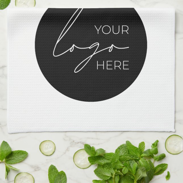 Your Business Logo Promotional Business Company Kitchen Towel (Folded)