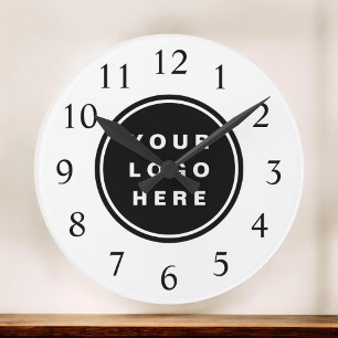 Your Business Logo Promotional Business Company Large Clock