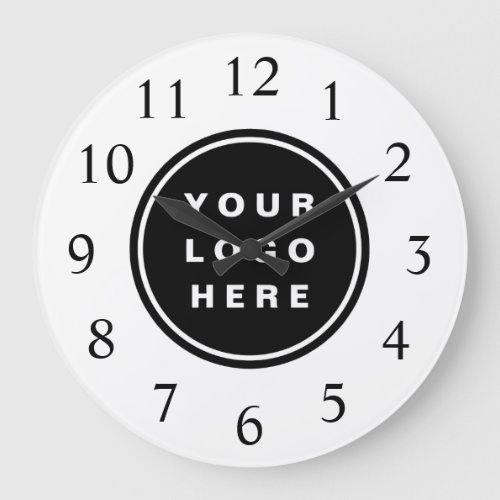 Your Business Logo Promotional Business Company Large Clock