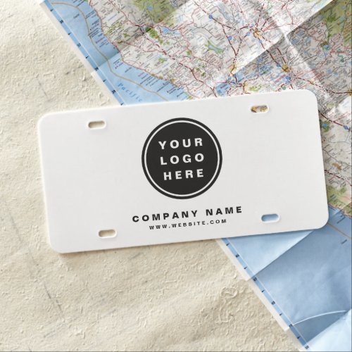 Your Business Logo Promotional Business Company License Plate