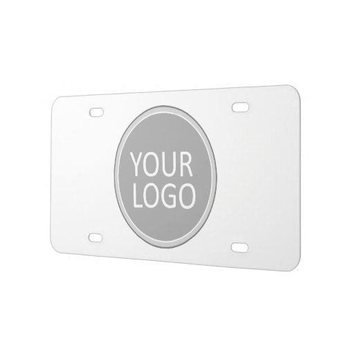 Your Business Logo Promotional Business Company License Plate | Zazzle