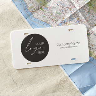 Your Business Logo Promotional Business Company License Plate