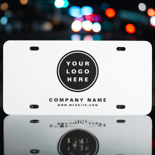 Your Business Logo Promotional Business Company License Plate