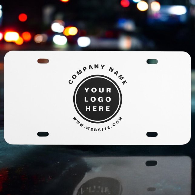 Your Business Logo Promotional Business Company License Plate (Creator Uploaded)