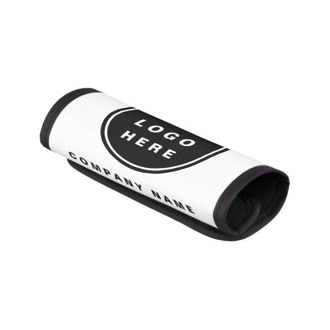 Your Business Logo Promotional Business Company Luggage Handle Wrap (Angled)