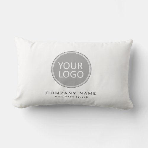 Your Business Logo Promotional Business Company Lumbar Pillow