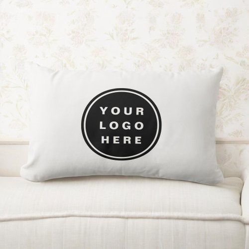 Your Business Logo Promotional Business Company Lumbar Pillow