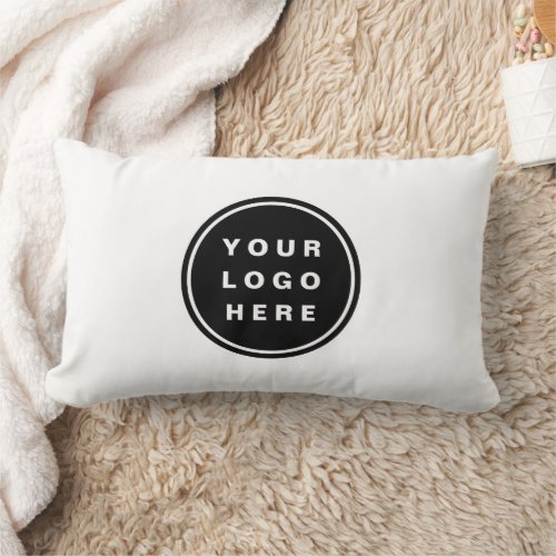 Your Business Logo Promotional Business Company Lumbar Pillow