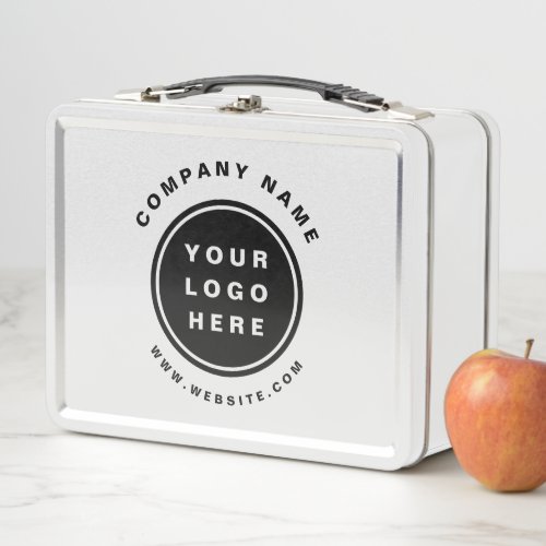 Your Business Logo Promotional Business Company Metal Lunch Box